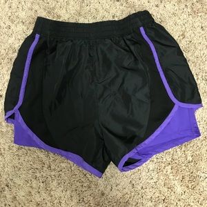 MOVING SALE! Black and purple basketball shorts